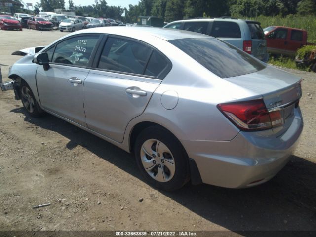 Photo 2 VIN: 19XFB2F5XFE258223 - HONDA CIVIC SEDAN 