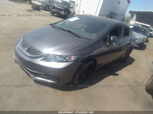 Photo 1 VIN: 19XFB2F5XFE262157 - HONDA CIVIC SEDAN 