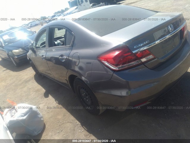 Photo 2 VIN: 19XFB2F5XFE262157 - HONDA CIVIC SEDAN 