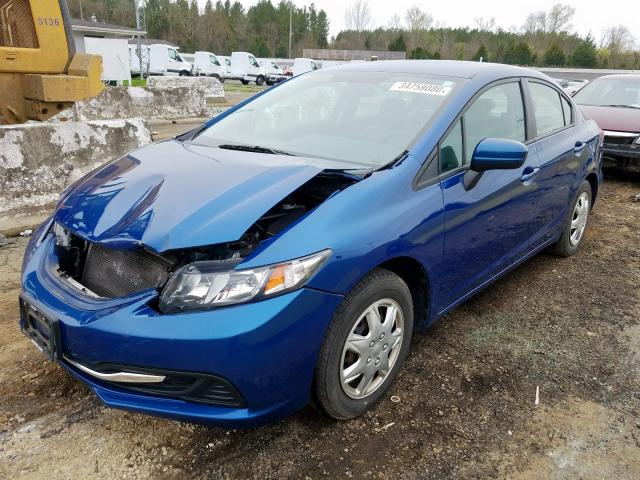 Photo 1 VIN: 19XFB2F5XFE265169 - HONDA CIVIC LX 