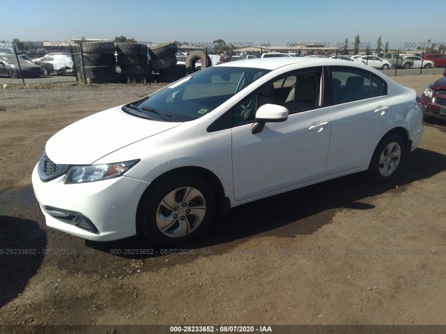 Photo 1 VIN: 19XFB2F5XFE276592 - HONDA CIVIC SEDAN 