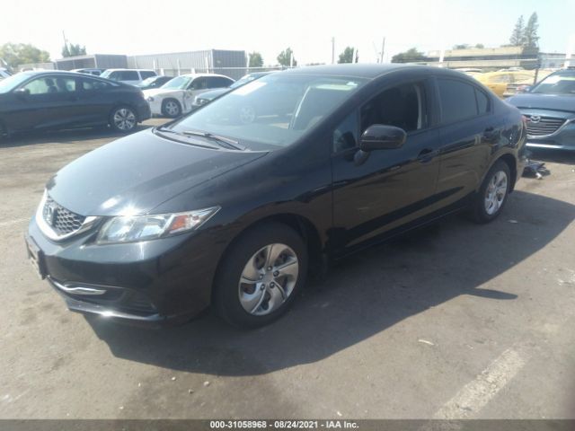 Photo 1 VIN: 19XFB2F5XFE295837 - HONDA CIVIC SEDAN 