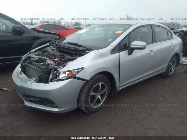 Photo 1 VIN: 19XFB2F70FE224308 - HONDA CIVIC SEDAN 