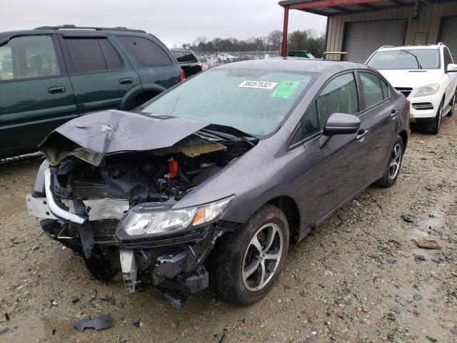 Photo 1 VIN: 19XFB2F70FE707426 - HONDA CIVIC SE 