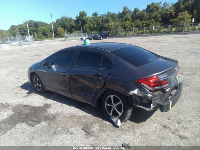 Photo 2 VIN: 19XFB2F71FE054248 - HONDA CIVIC SEDAN 