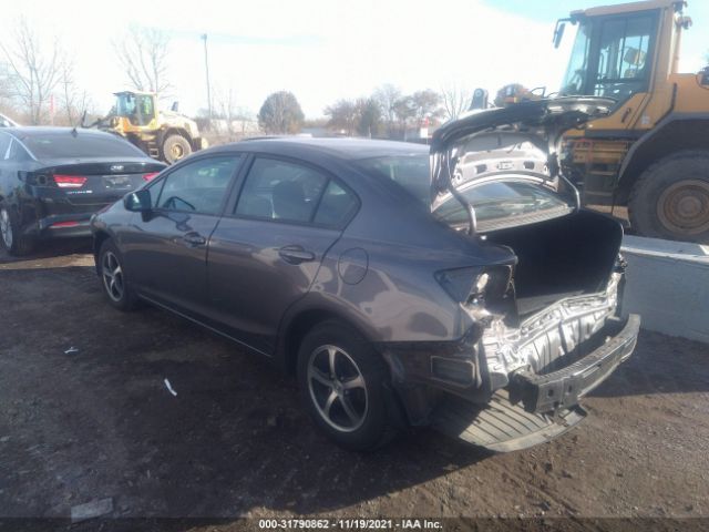 Photo 2 VIN: 19XFB2F71FE097648 - HONDA CIVIC SEDAN 