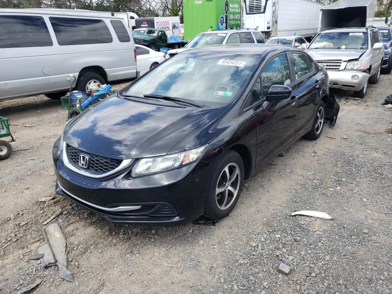 Photo 1 VIN: 19XFB2F71FE282248 - HONDA CIVIC SE 