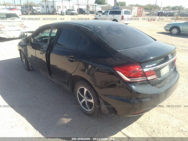 Photo 2 VIN: 19XFB2F72FE107619 - HONDA CIVIC SEDAN 