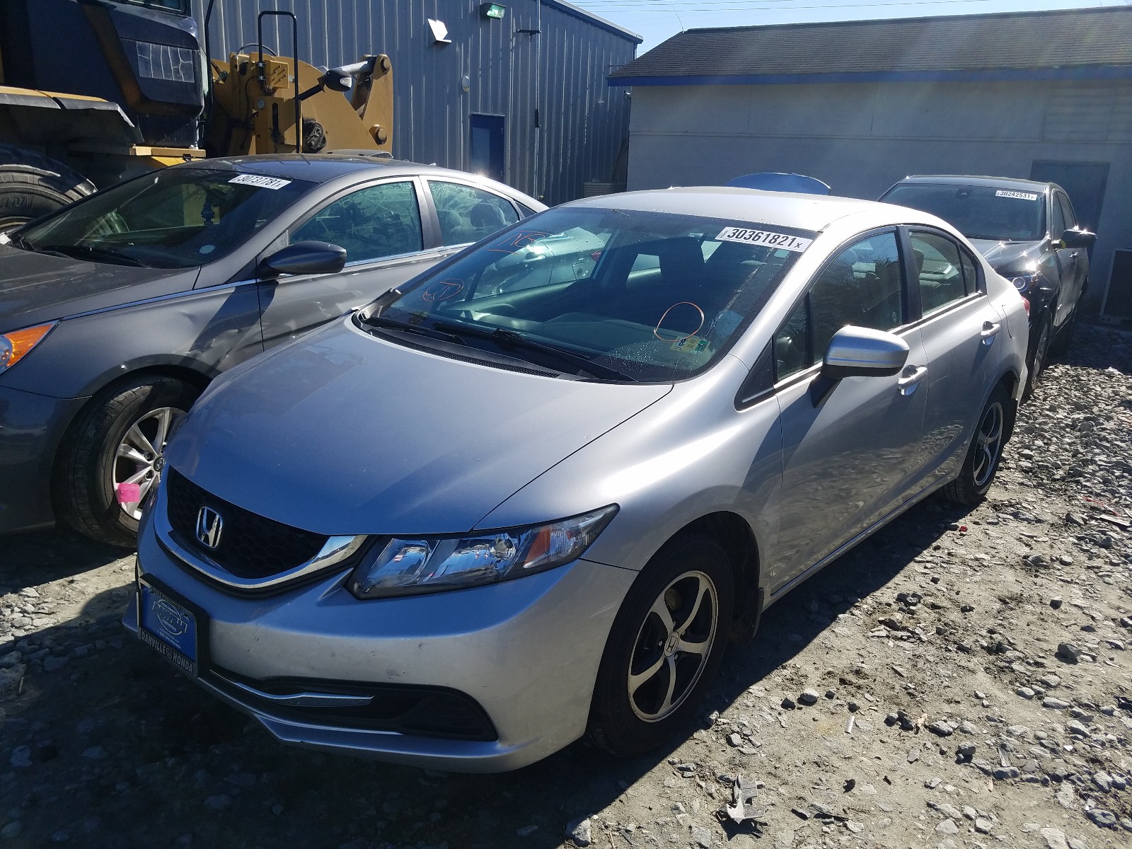 Photo 1 VIN: 19XFB2F72FE271369 - HONDA CIVIC SE 