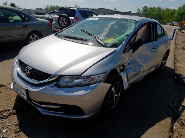 Photo 1 VIN: 19XFB2F75FE013265 - HONDA CIVIC SE 