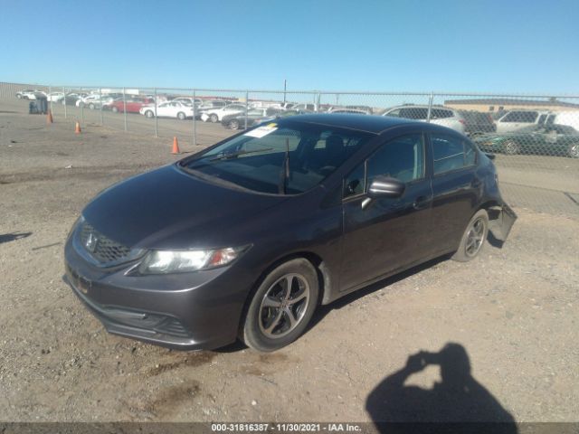 Photo 1 VIN: 19XFB2F75FE700150 - HONDA CIVIC SEDAN 