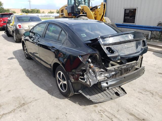 Photo 2 VIN: 19XFB2F76FE112872 - HONDA CIVIC SE 