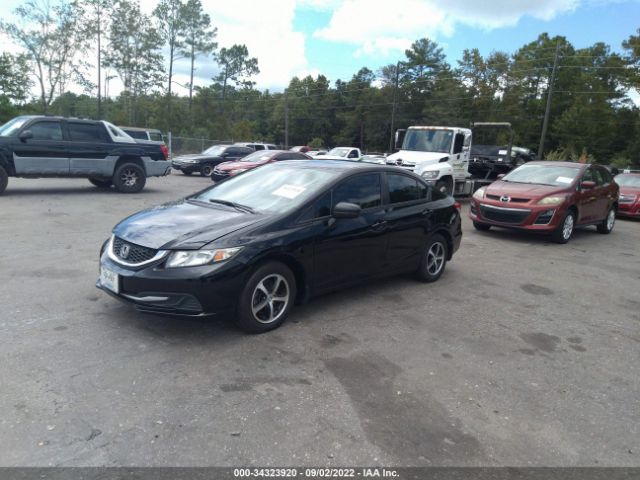 Photo 1 VIN: 19XFB2F77FE015616 - HONDA CIVIC 