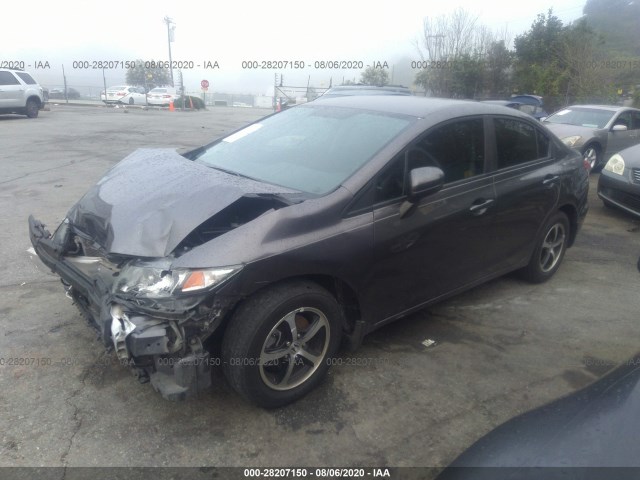 Photo 1 VIN: 19XFB2F7XFE087443 - HONDA CIVIC SEDAN 