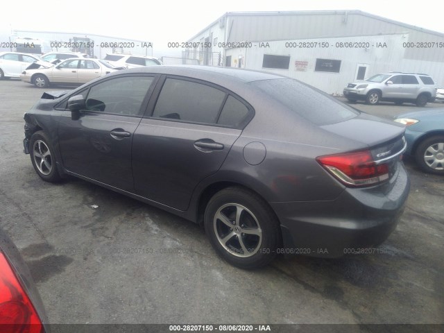 Photo 2 VIN: 19XFB2F7XFE087443 - HONDA CIVIC SEDAN 