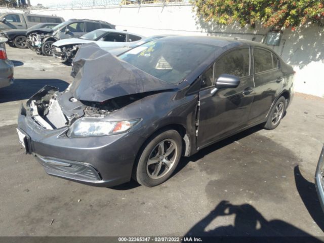 Photo 1 VIN: 19XFB2F7XFE255534 - HONDA CIVIC SEDAN 