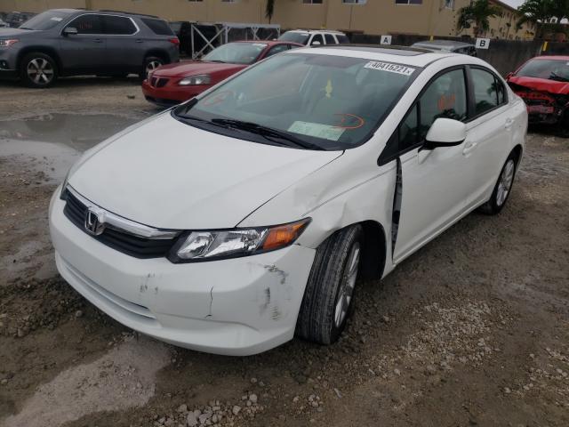 Photo 1 VIN: 19XFB2F80CE058750 - HONDA CIVIC EX 