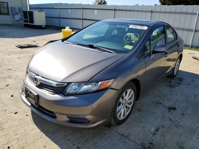 Photo 1 VIN: 19XFB2F80CE383706 - HONDA CIVIC EX 