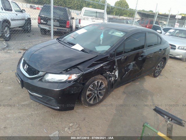 Photo 1 VIN: 19XFB2F80DE038158 - HONDA CIVIC SDN 