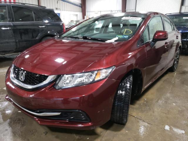 Photo 1 VIN: 19XFB2F80DE246525 - HONDA CIVIC EX 