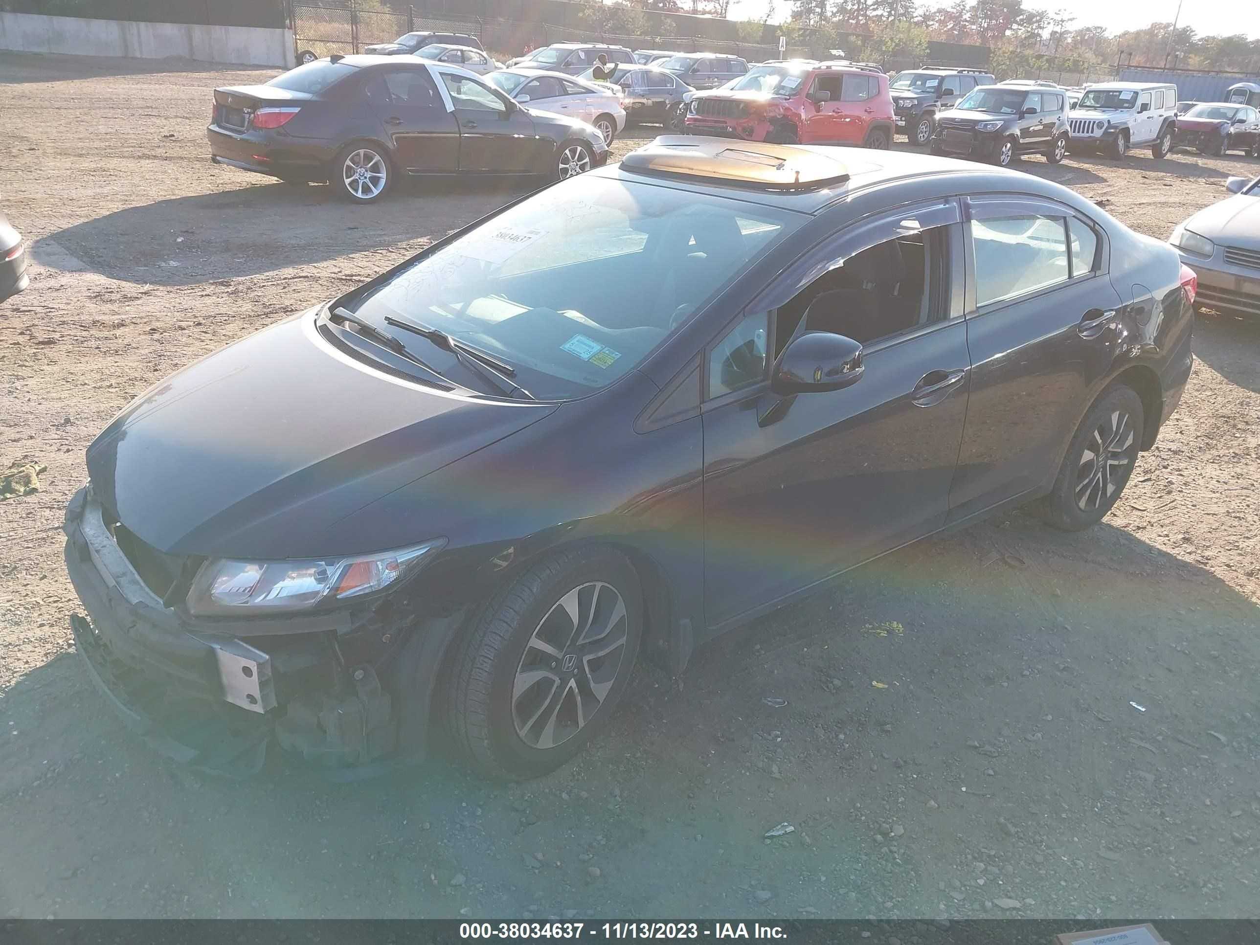 Photo 1 VIN: 19XFB2F80DE255998 - HONDA CIVIC 