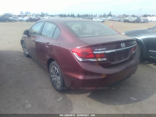 Photo 2 VIN: 19XFB2F80DE276978 - HONDA CIVIC SDN 