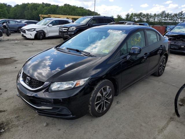 Photo 1 VIN: 19XFB2F80DE277693 - HONDA CIVIC EX 