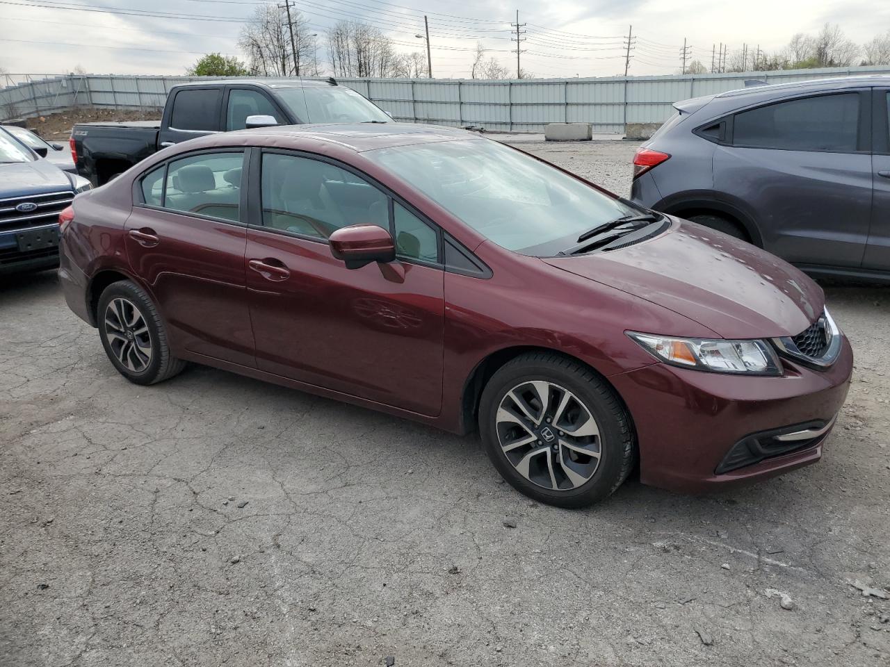 Photo 3 VIN: 19XFB2F80EE077849 - HONDA CIVIC 