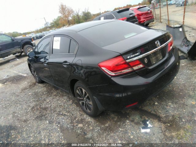 Photo 2 VIN: 19XFB2F80EE257543 - HONDA CIVIC SEDAN 