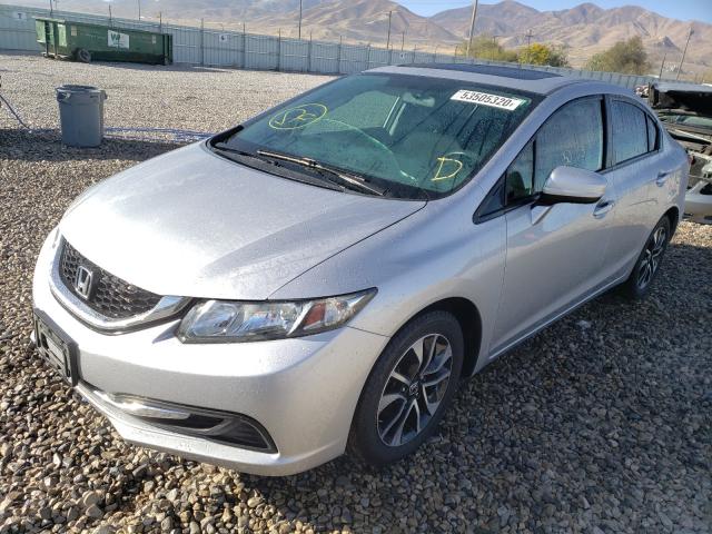 Photo 1 VIN: 19XFB2F80FE033089 - HONDA CIVIC EX 