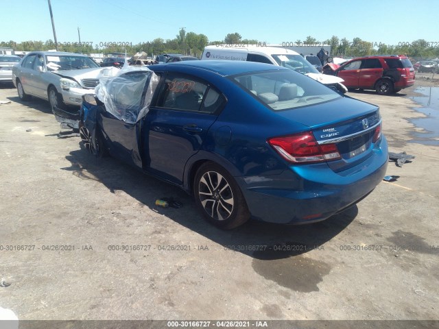 Photo 2 VIN: 19XFB2F80FE035277 - HONDA CIVIC SEDAN 