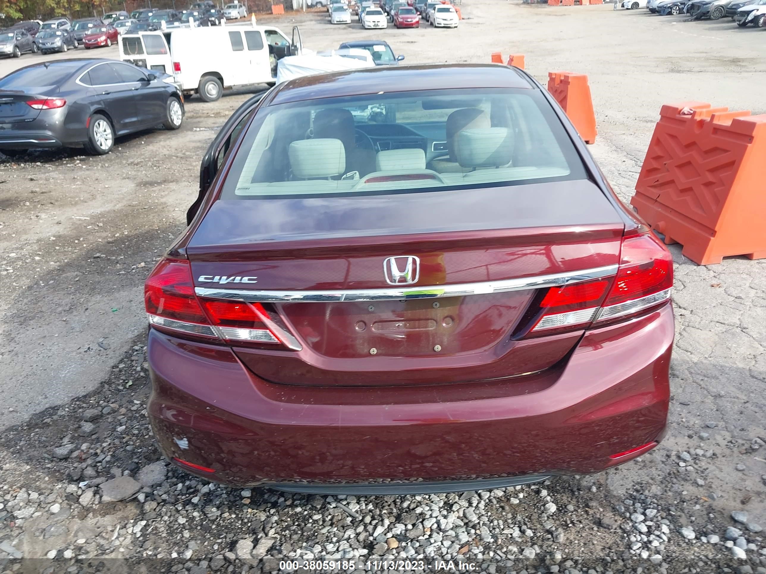 Photo 15 VIN: 19XFB2F80FE045193 - HONDA CIVIC 