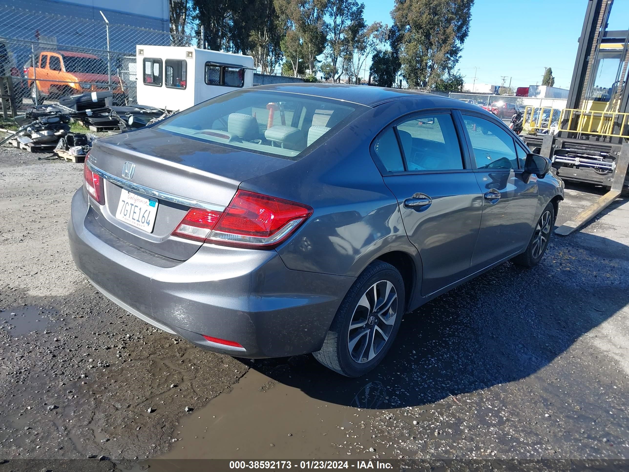 Photo 3 VIN: 19XFB2F80FE202155 - HONDA CIVIC 