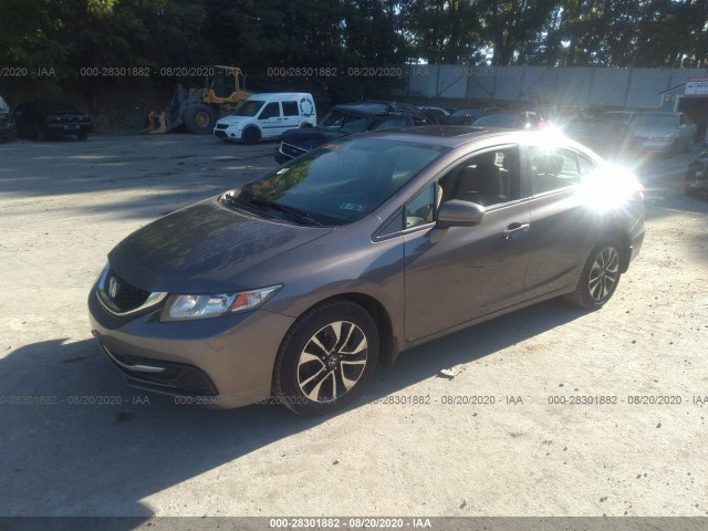 Photo 1 VIN: 19XFB2F80FE225290 - HONDA CIVIC SEDAN 