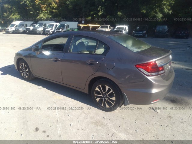 Photo 2 VIN: 19XFB2F80FE225290 - HONDA CIVIC SEDAN 