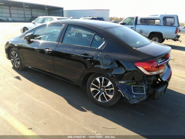 Photo 2 VIN: 19XFB2F80FE225709 - HONDA CIVIC SEDAN 