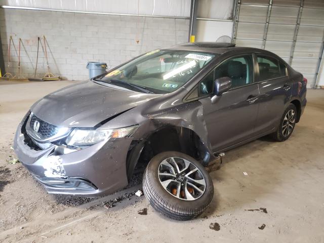 Photo 1 VIN: 19XFB2F80FE234068 - HONDA CIVIC EX 