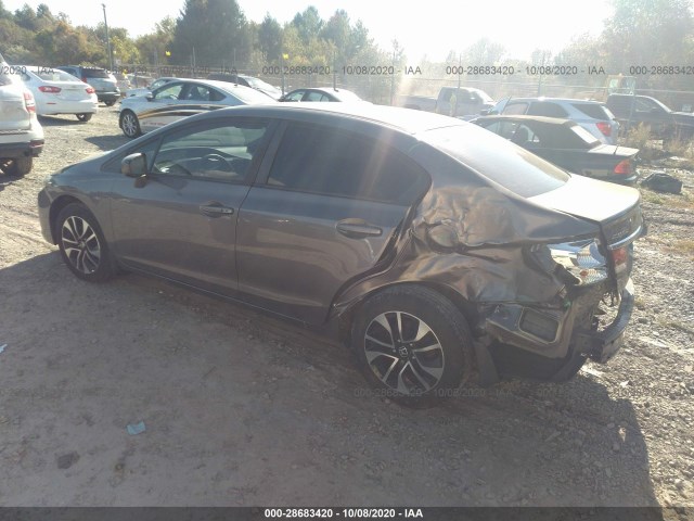 Photo 2 VIN: 19XFB2F80FE242039 - HONDA CIVIC SEDAN 