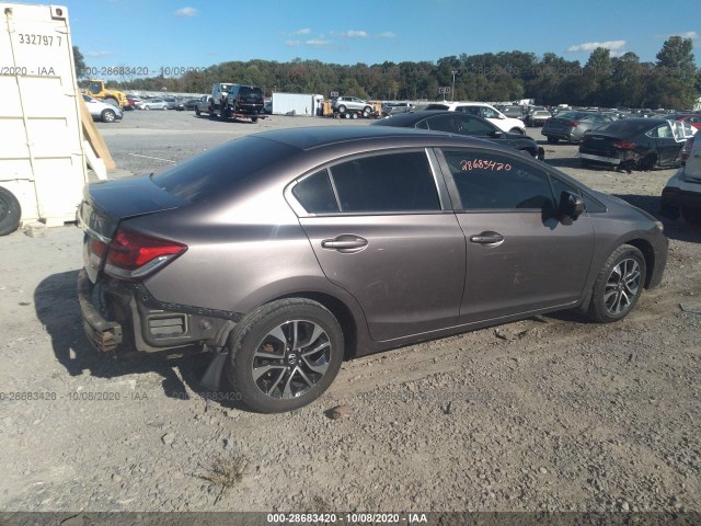 Photo 3 VIN: 19XFB2F80FE242039 - HONDA CIVIC SEDAN 