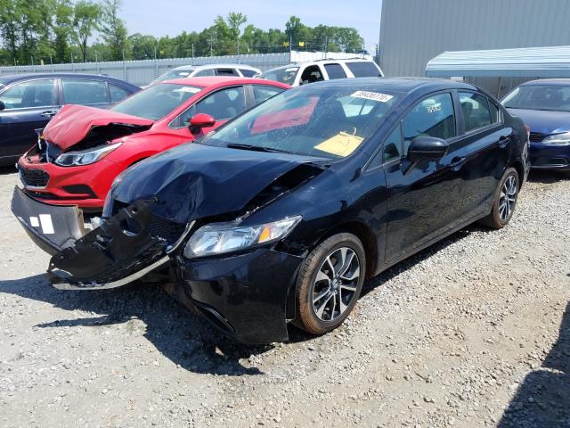 Photo 1 VIN: 19XFB2F80FE252764 - HONDA CIVIC EX 