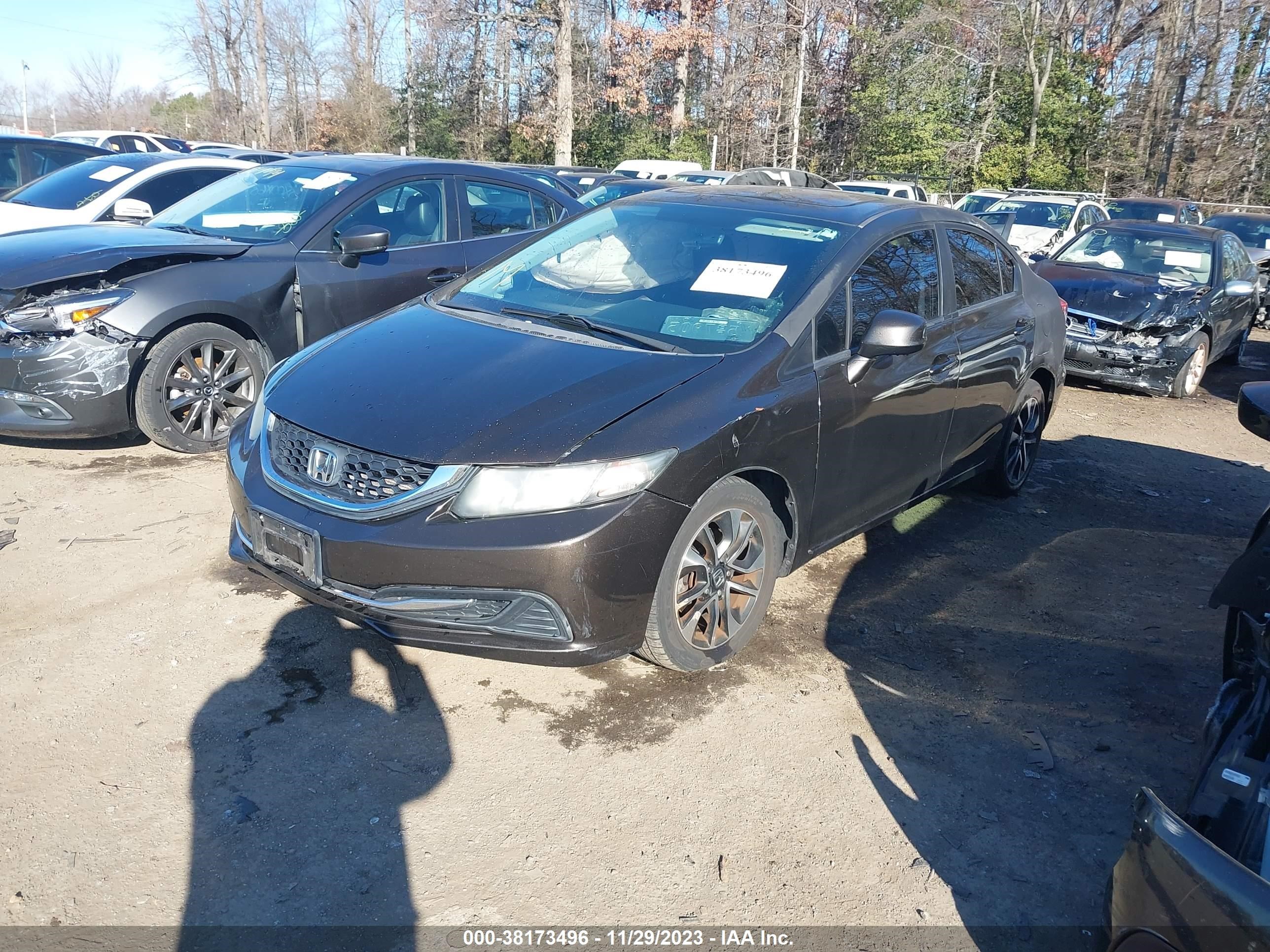 Photo 1 VIN: 19XFB2F81DE222704 - HONDA CIVIC 