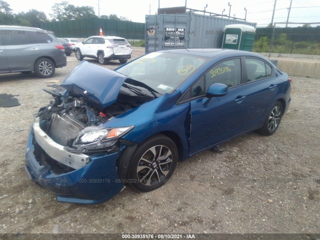 Photo 1 VIN: 19XFB2F81DE227594 - HONDA CIVIC SDN 