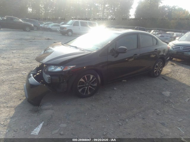 Photo 1 VIN: 19XFB2F81DE233184 - HONDA CIVIC SDN 