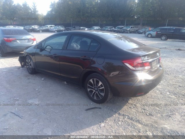 Photo 2 VIN: 19XFB2F81DE233184 - HONDA CIVIC SDN 