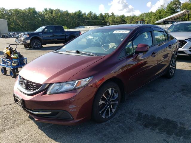 Photo 1 VIN: 19XFB2F81DE263852 - HONDA CIVIC EX 