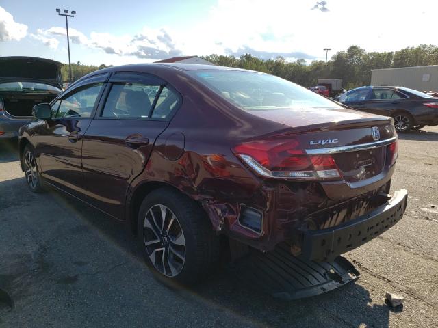 Photo 2 VIN: 19XFB2F81DE263852 - HONDA CIVIC EX 