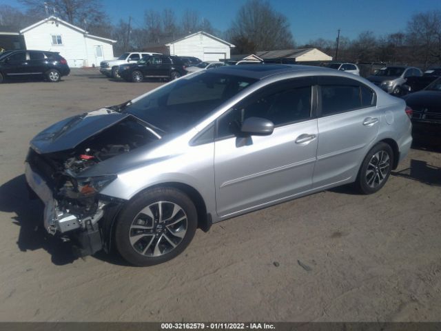 Photo 1 VIN: 19XFB2F81EE016137 - HONDA CIVIC SEDAN 