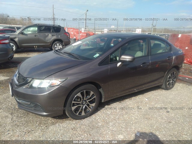 Photo 1 VIN: 19XFB2F81FE032307 - HONDA CIVIC SEDAN 