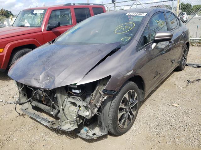 Photo 1 VIN: 19XFB2F81FE254412 - HONDA CIVIC EX 