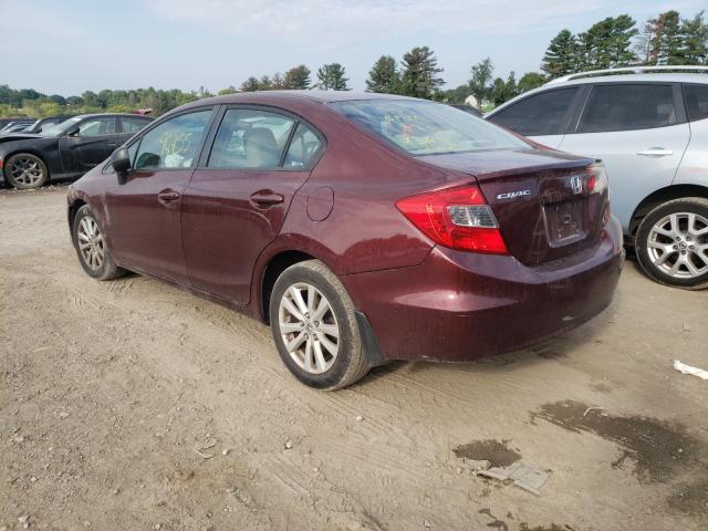 Photo 2 VIN: 19XFB2F82CE357382 - HONDA CIVIC EX 